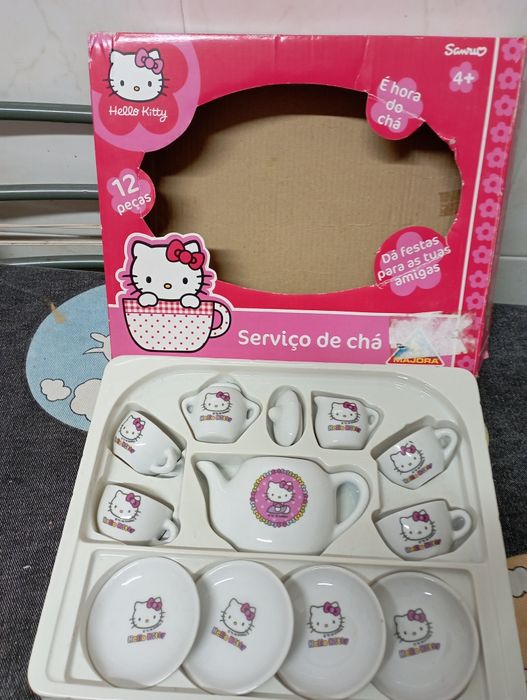 Conjunto de chá Hello Kitty criança