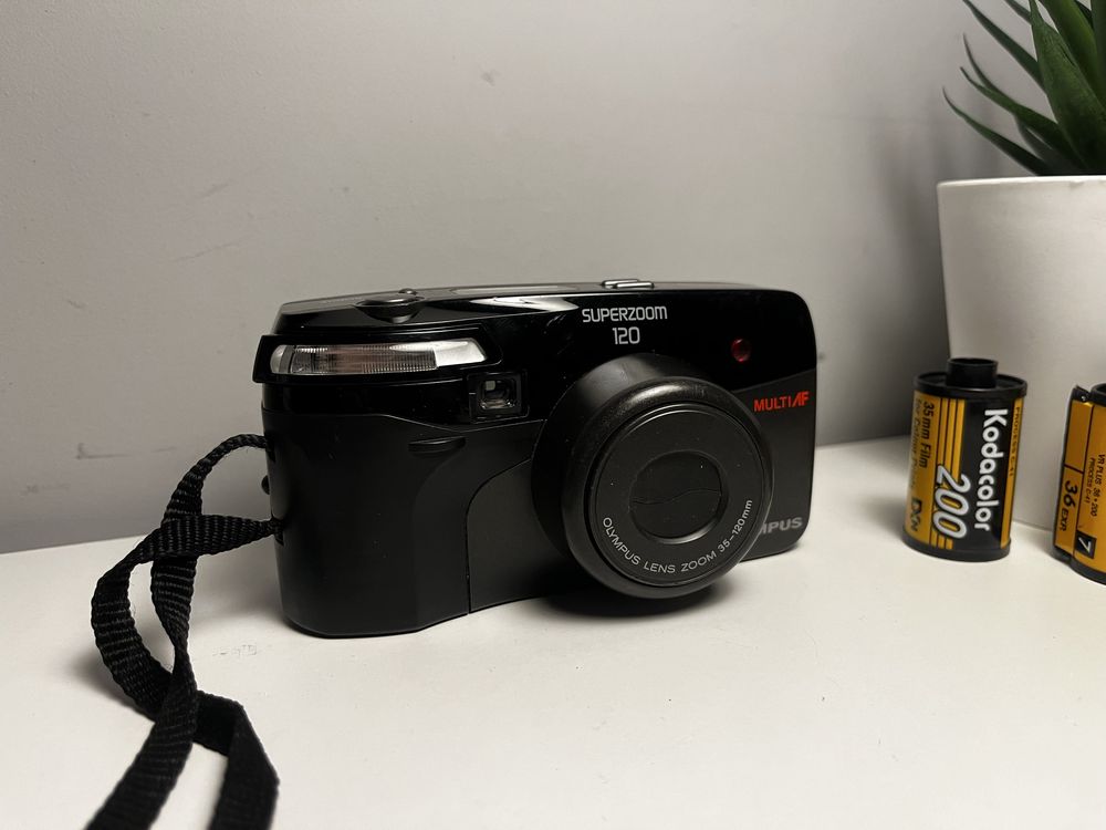 Olympus Superzoom 120 - aparat analogowy z kolekcji