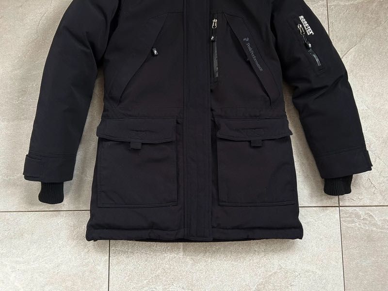 Parka puchowa Peak Performance Exp Parka r. M gore-tex kurtka zimowa