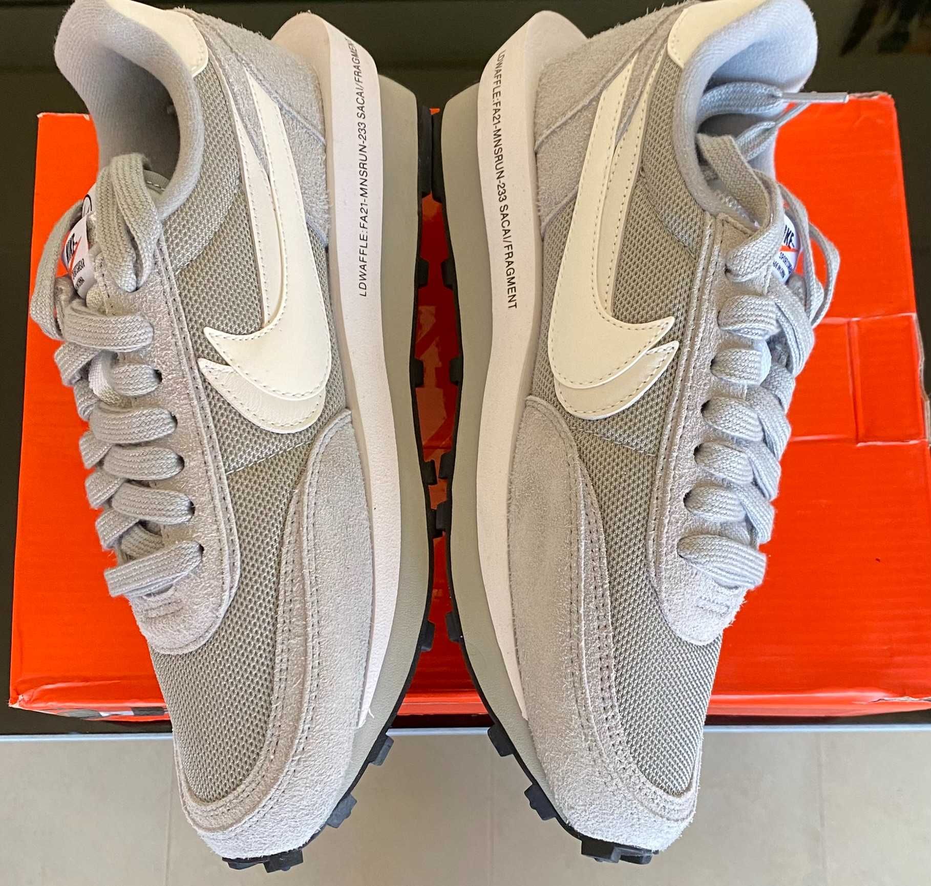 LDWaffle x Sacai x Fragment SF Light Smoke Grey