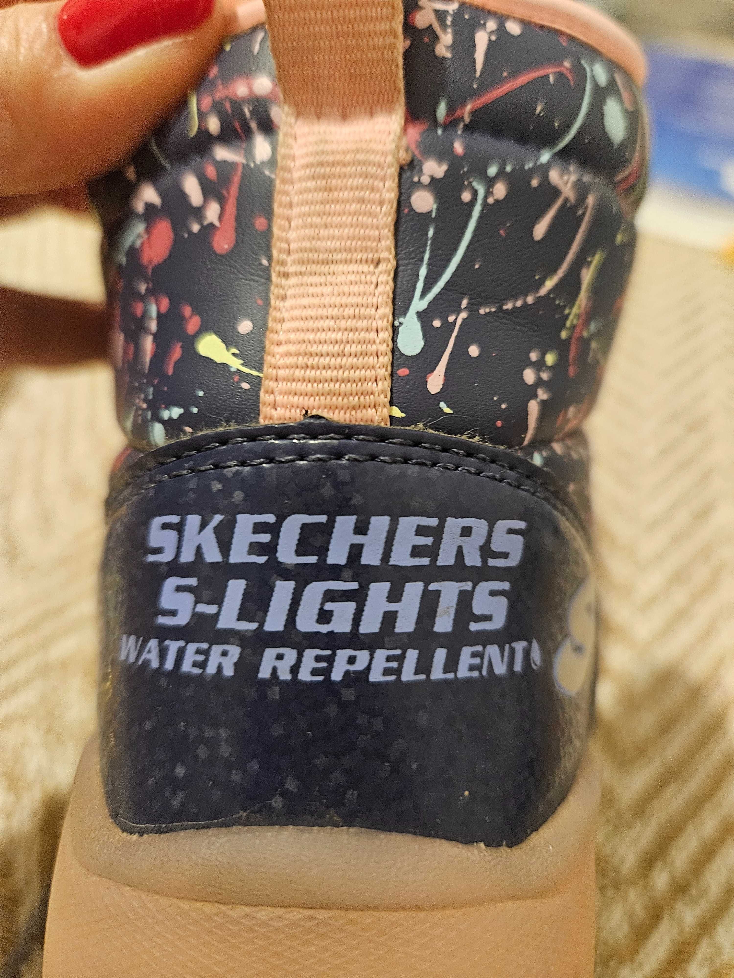 Дитячі зимові чоботи Skechers 24 розмір