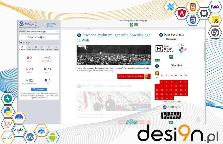 Audyty dostępności cyfrowej WCAG dla stron i aplikacji internetowych