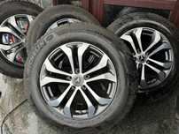 Продам оригинальные диски Mercedes с резиной 235/65/17 Michelin