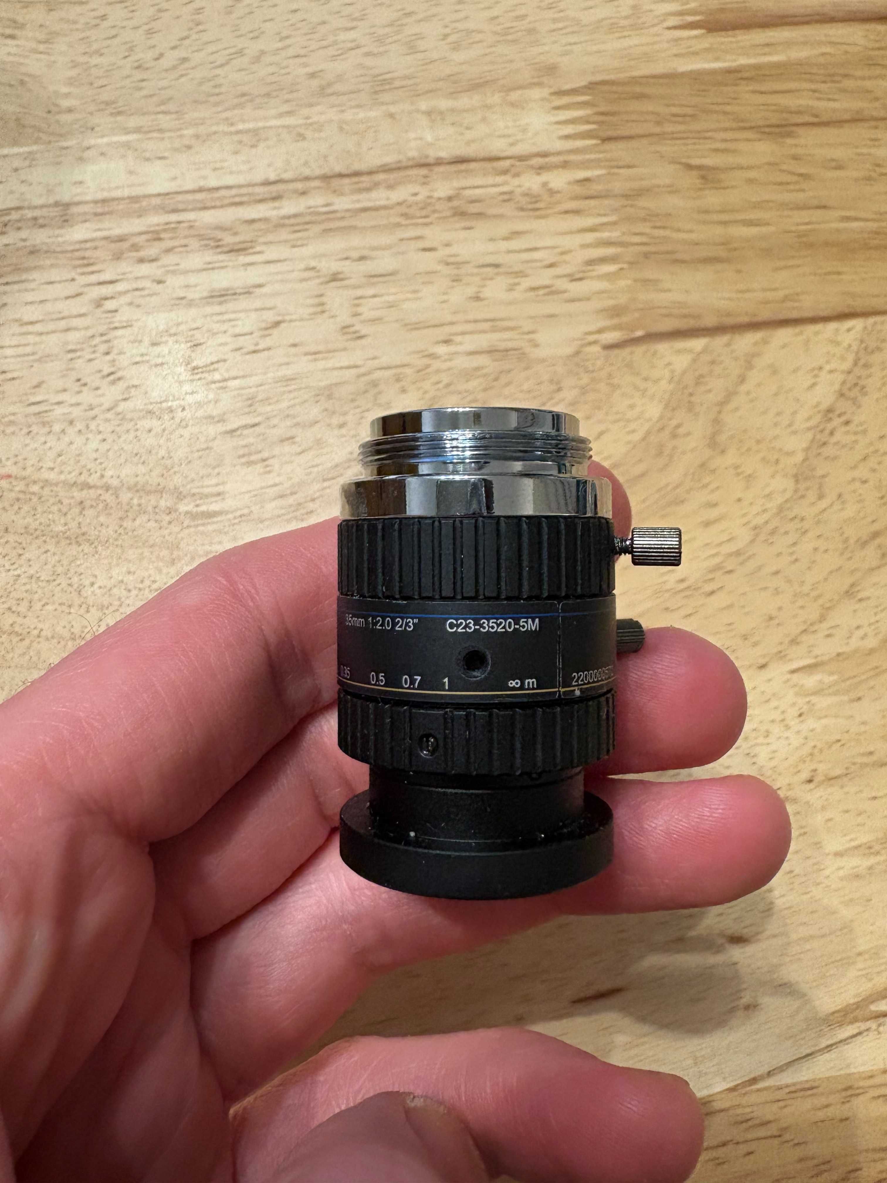 Obiektyw f35mm Basler do kamery przemysłowej