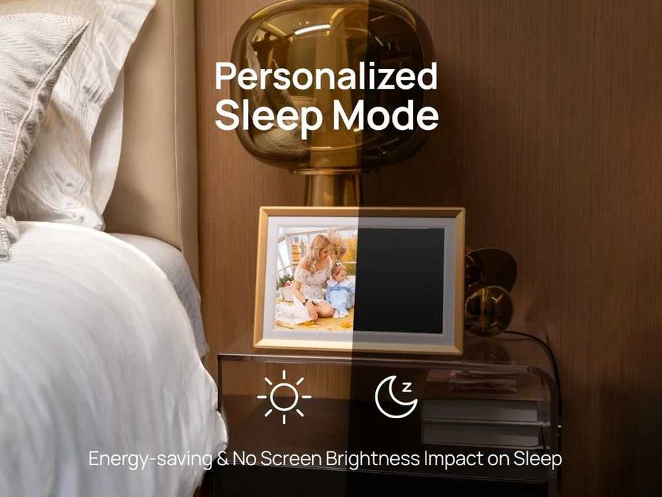 Цифрова фоторамка Arzopa D10 10.1" Champagne Gold Digital Photo Frame