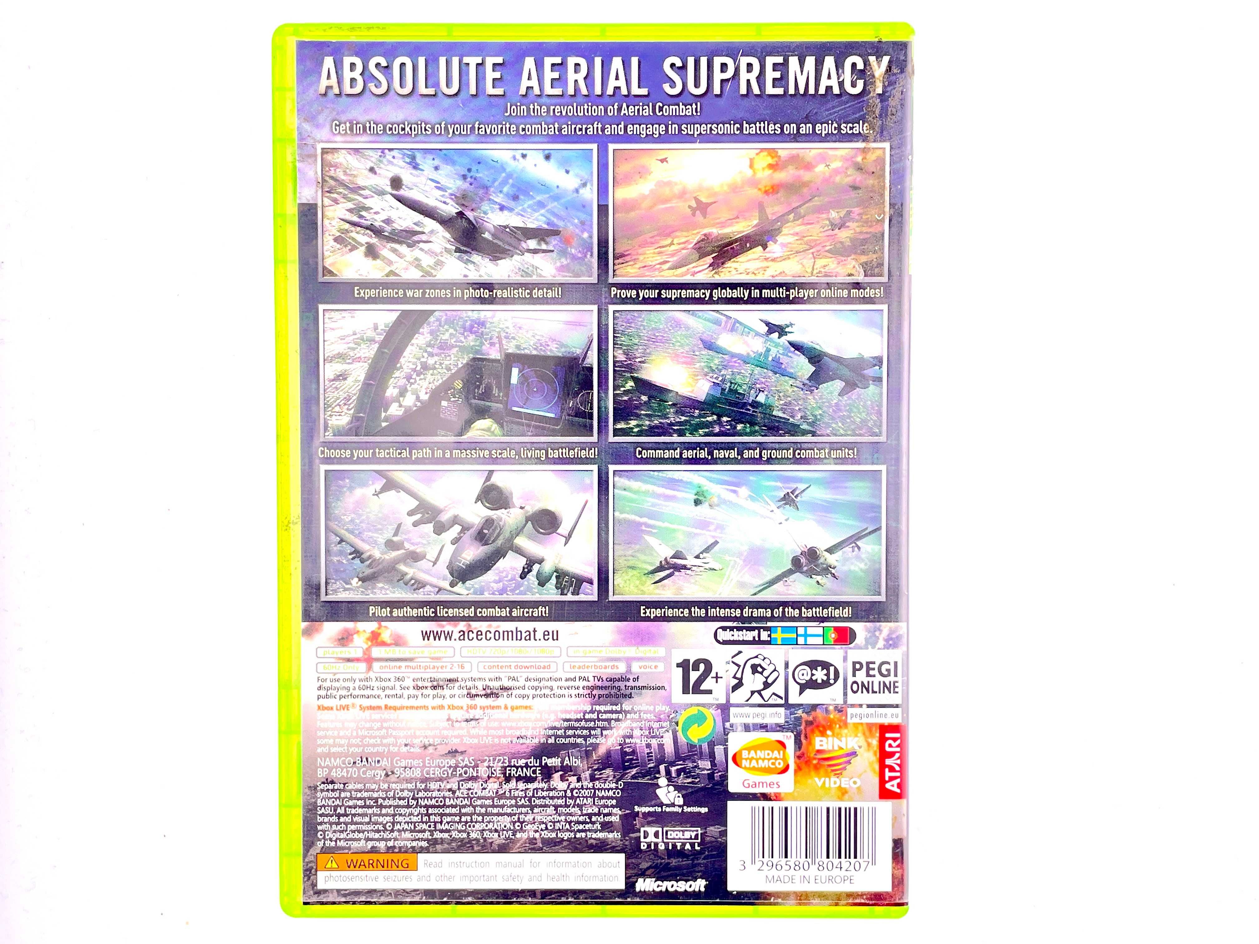 Ace Combat 6 Xbox360 VIMAGCO.PL Bydgoszcz Śniadeckich 11