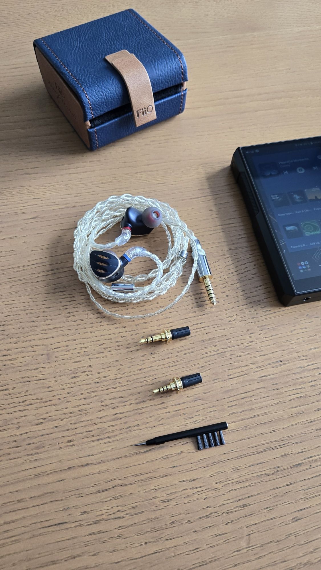 Плеєр fiio m11s + навушники fiio FH5s