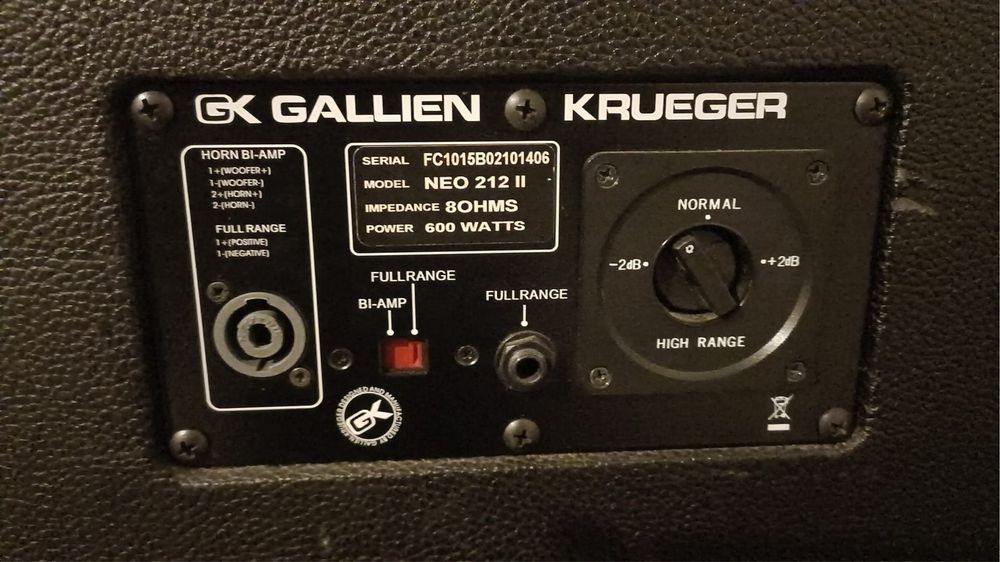 Gallien Krueger 212 Neo ULTIMO PRECO