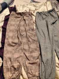 Spodnie dla dziewczynki Reserved 158-164 dwie pary