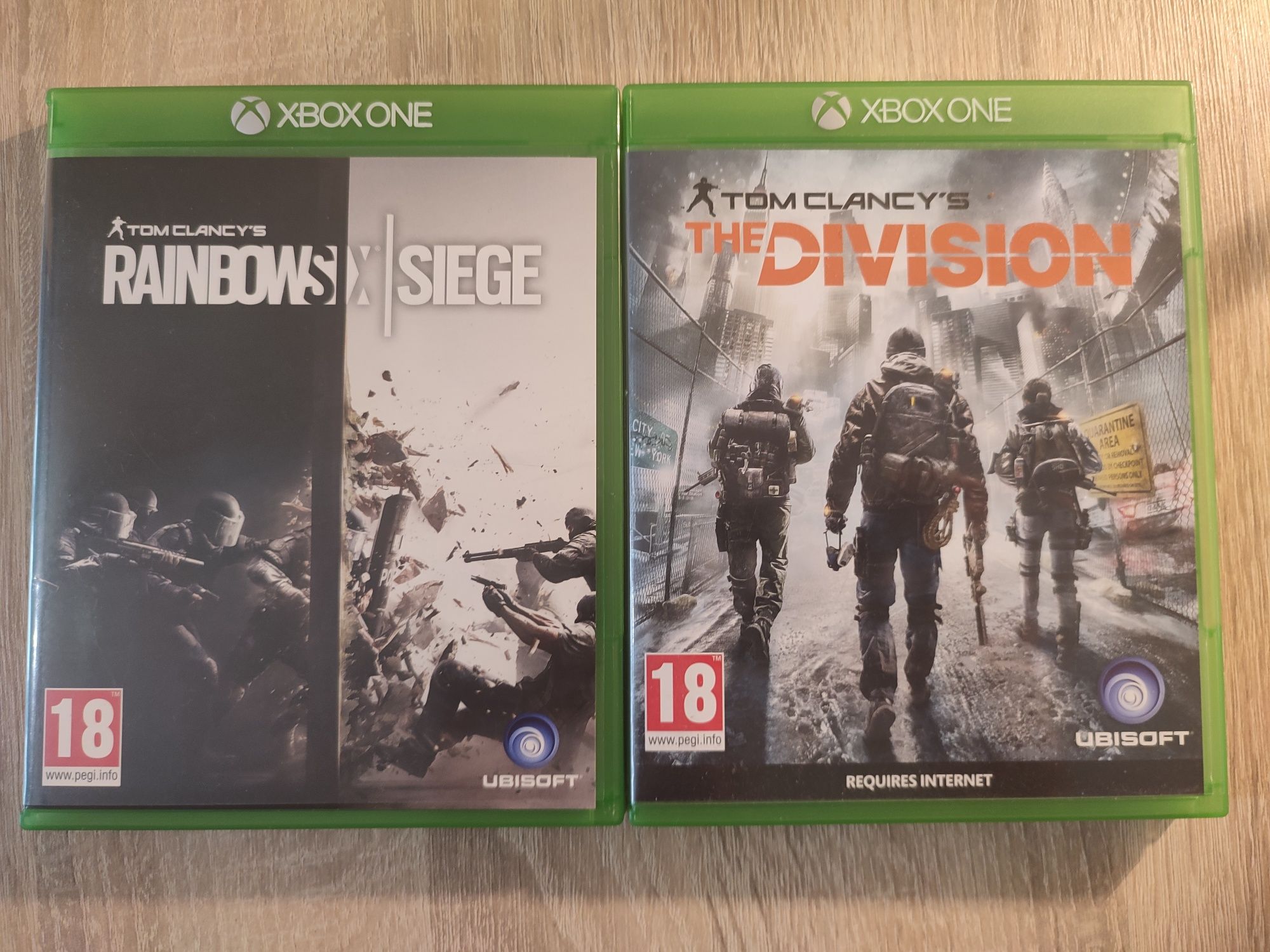 Gry Rainbow six Division i Siege Xbox one