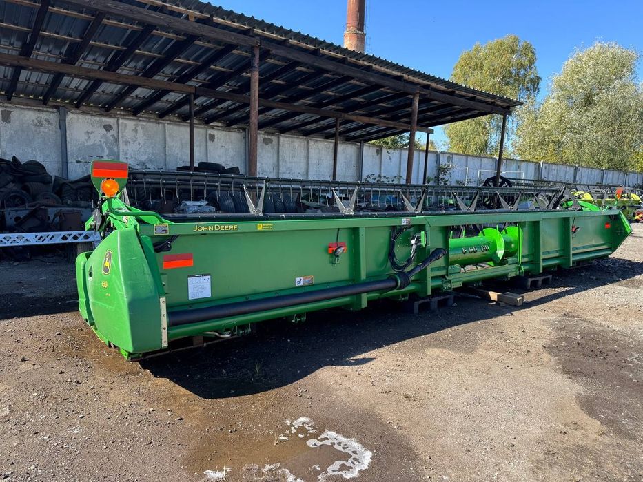 Жатка гідрофлекс з США. John deere F630 9m соєва жатка.