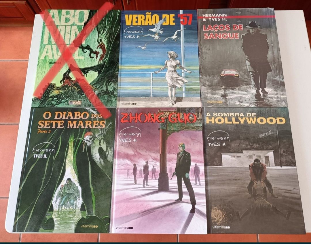 60 Livros A4 Herman, Jeremiah, Bois-maury, Bernard Prince, Comanche...