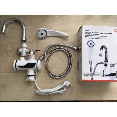 Водонагреватель смеситель электрический для кухни и ванной кран - душ