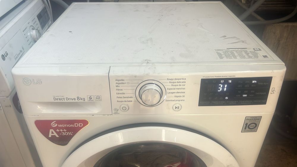 Máquina de lavar roupa LG 8kg