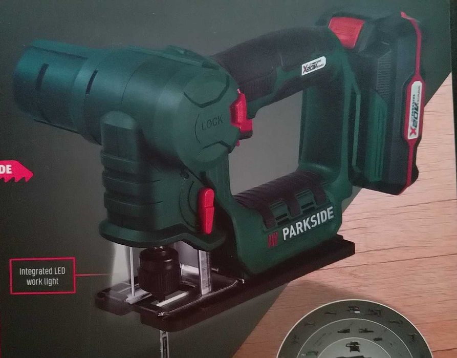 NOWA 2w1 akumulatorowa wyrzynarka i piła szablasta +AKU + 19BRZESZCZOT