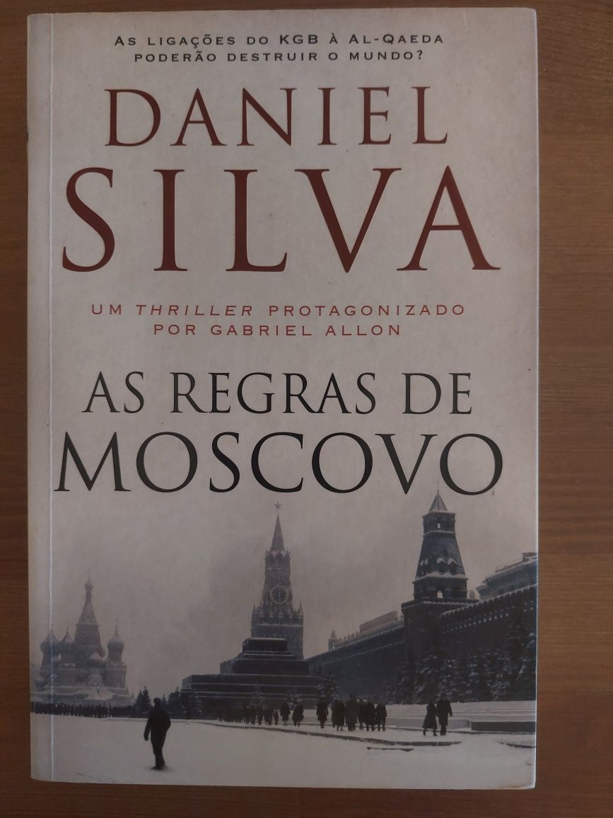 L " As Regras de Moscovo " de Daniel Silva (Ed. Regular/ Opt. Estado)