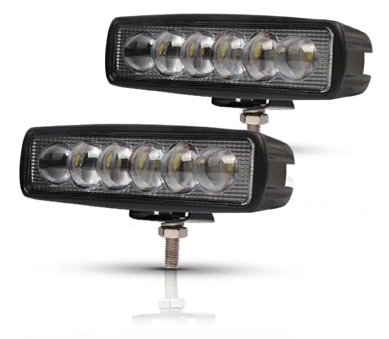 Фары Led ПТФ 18w DRL