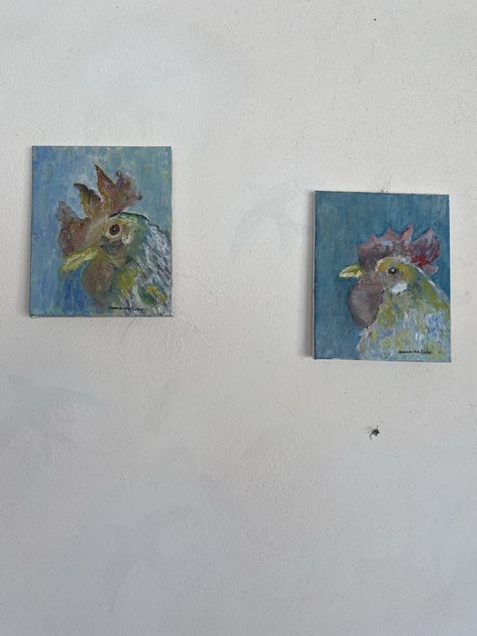 Quadros: Conjunto de 2 Galos