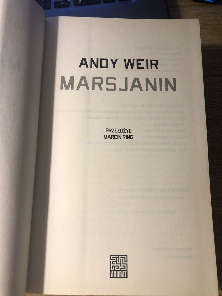 Marsjanin - Andy Weir