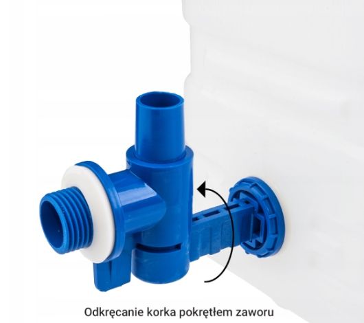 karnister kanister na wodę pitną z kranem 10L