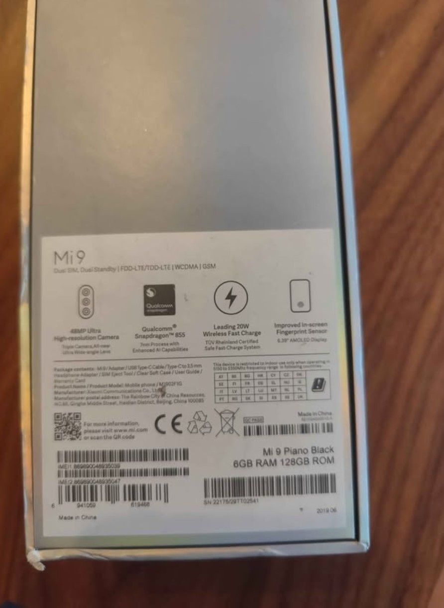 Xiaomi mi 9 usado