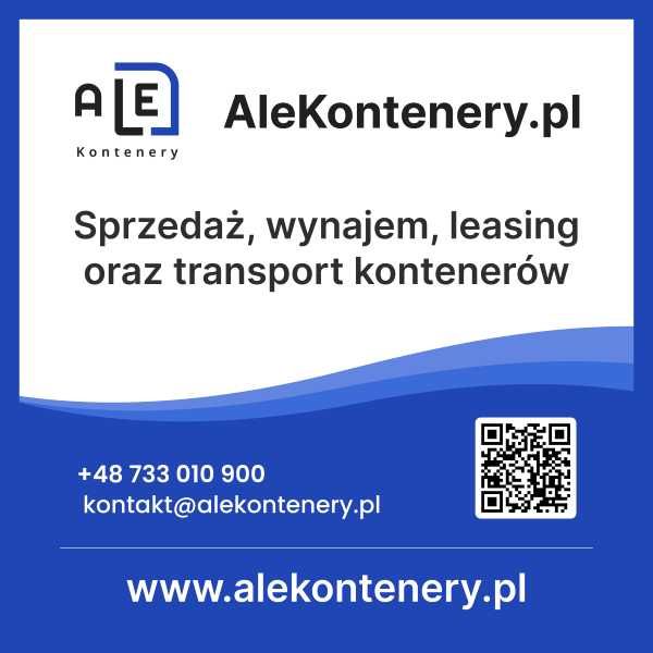 KONTENER MORSKI 20′DV - dostępny od ręki, 6-metrowy, LĘBORK