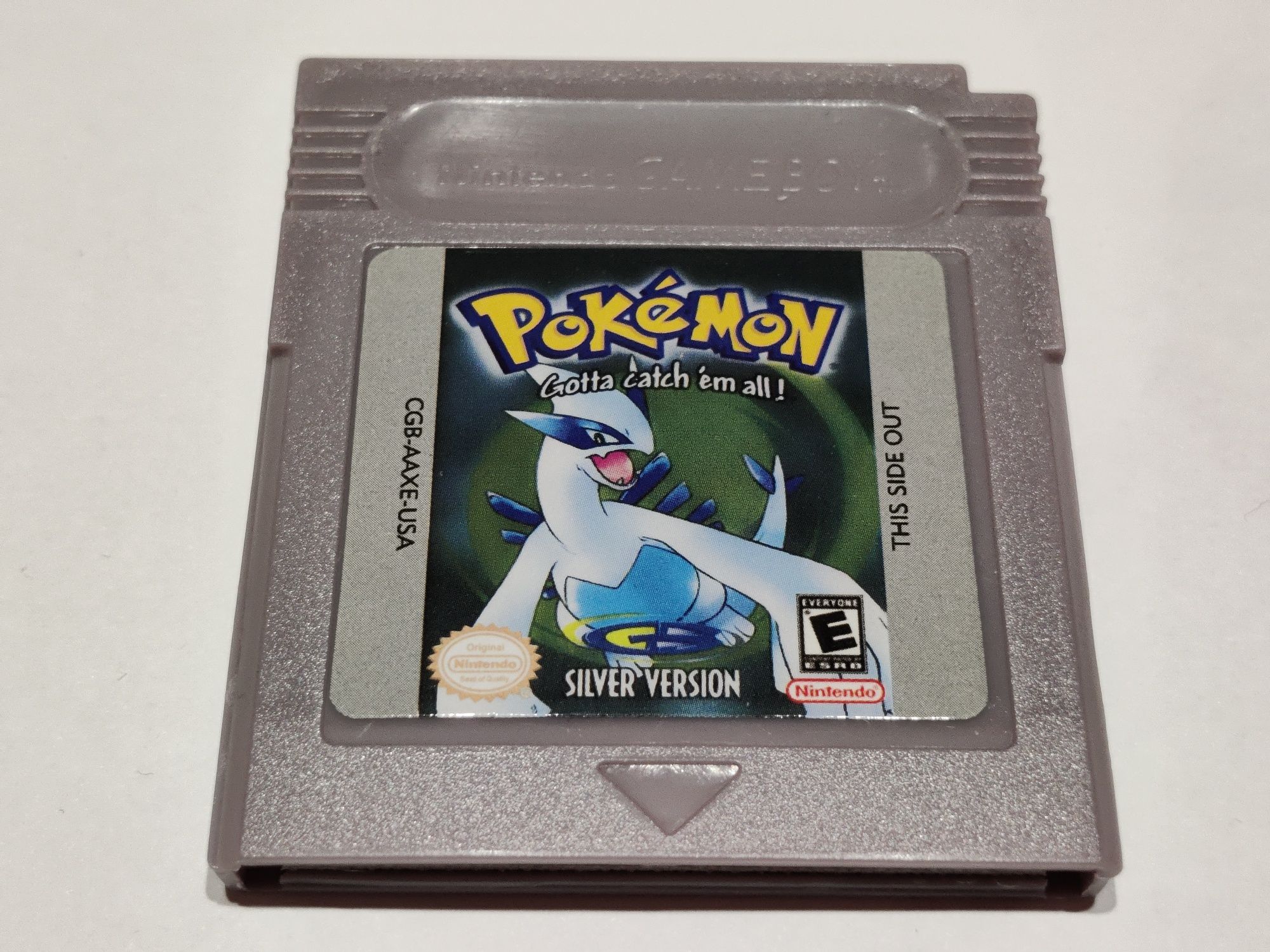 Pokemon Silver Version gameboy color advance gbc gba.