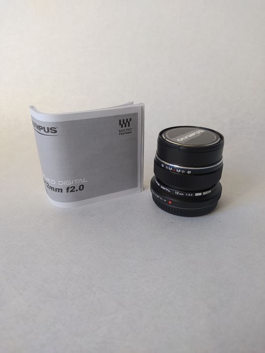 Об'єктив Olympus ZUIKO DIGITAL ED 12mm 1:2,0 НОВИЙ