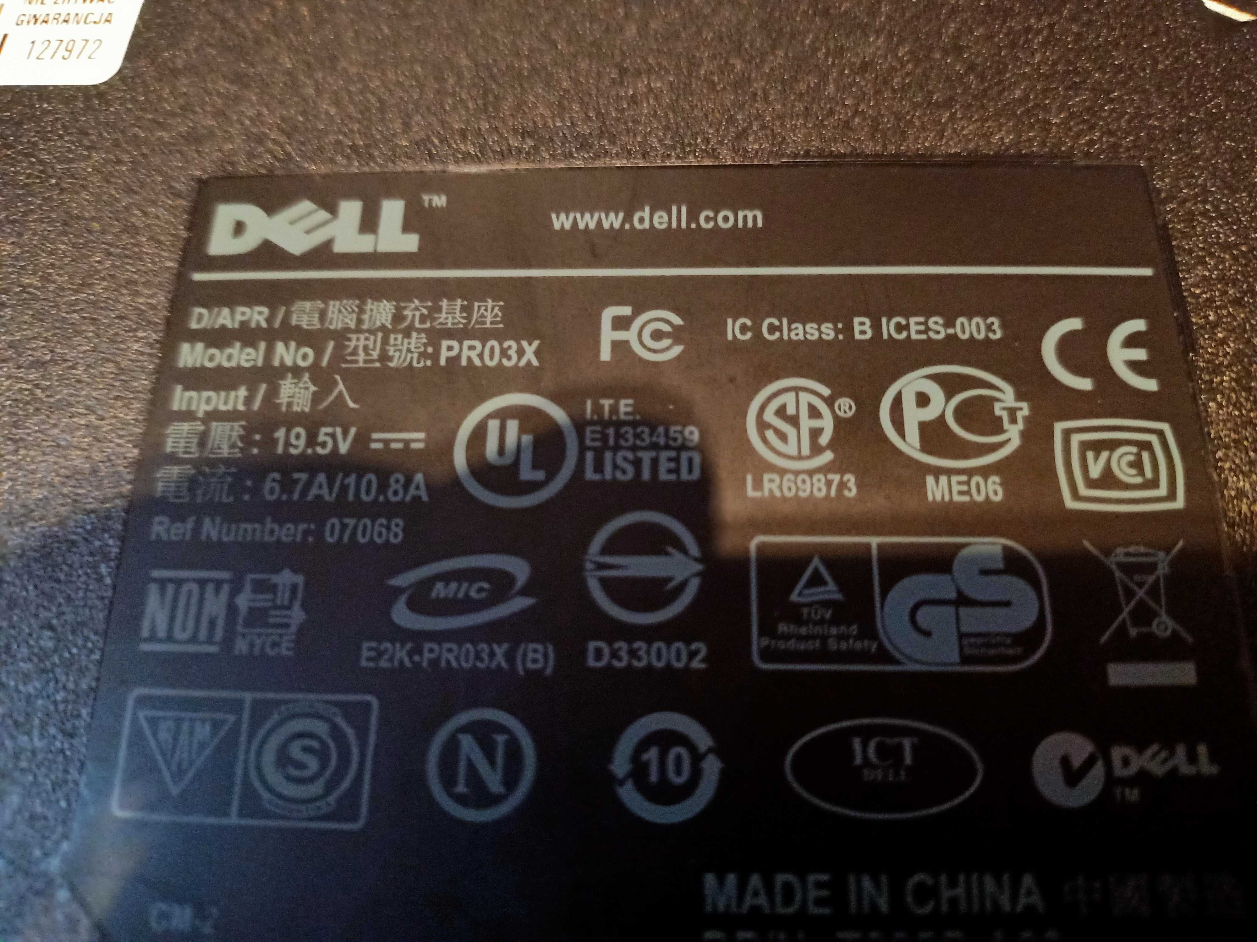 Stacja dokująca Dell Pro3X