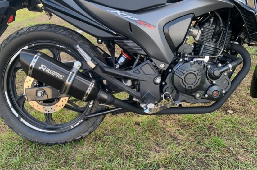 Вихлоп на lifan kp200