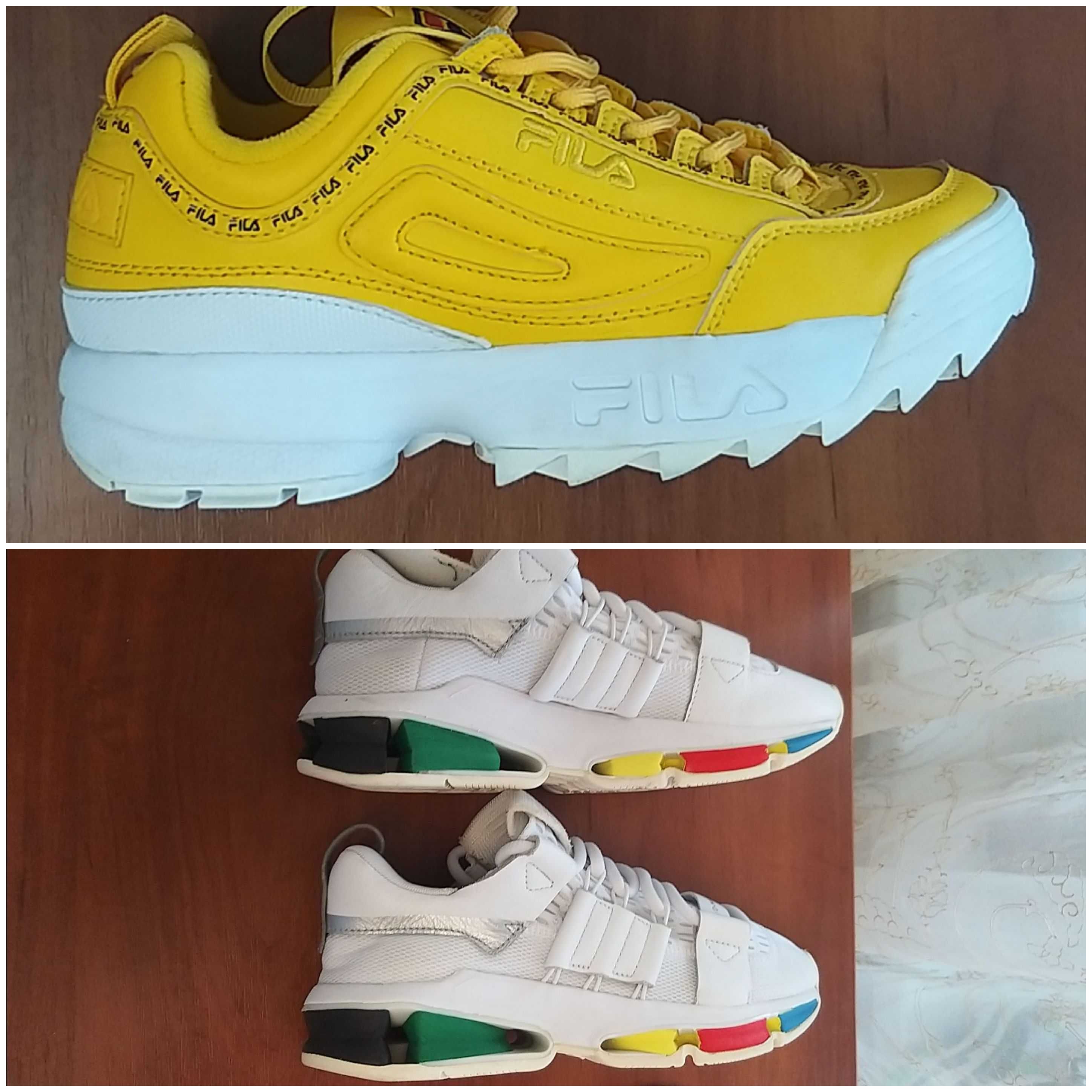 Кросівки Adidas, Fila