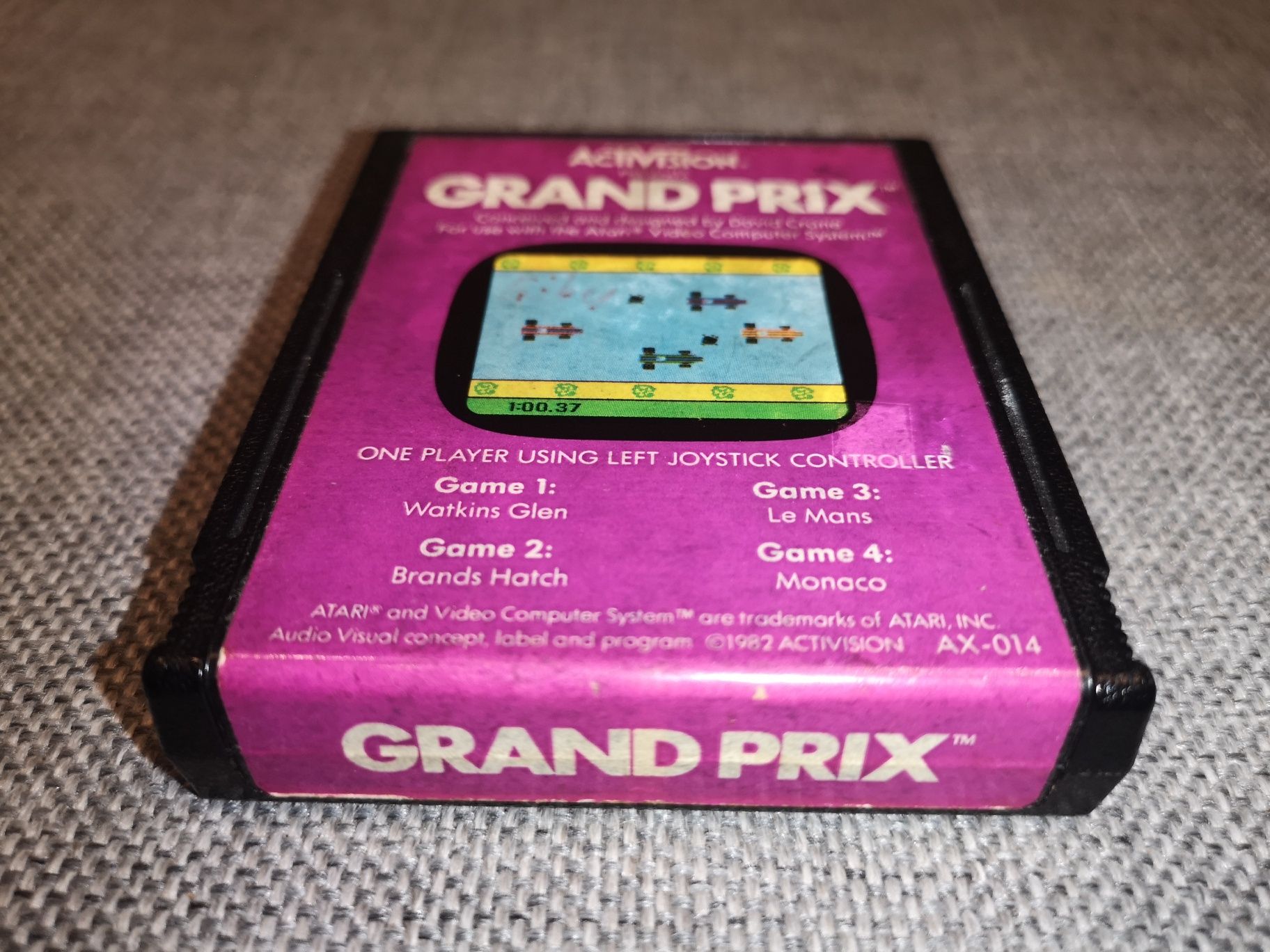 Grand Prix ATARI 2600 gra (oryg test) RETRO (1982) sklep Ursus