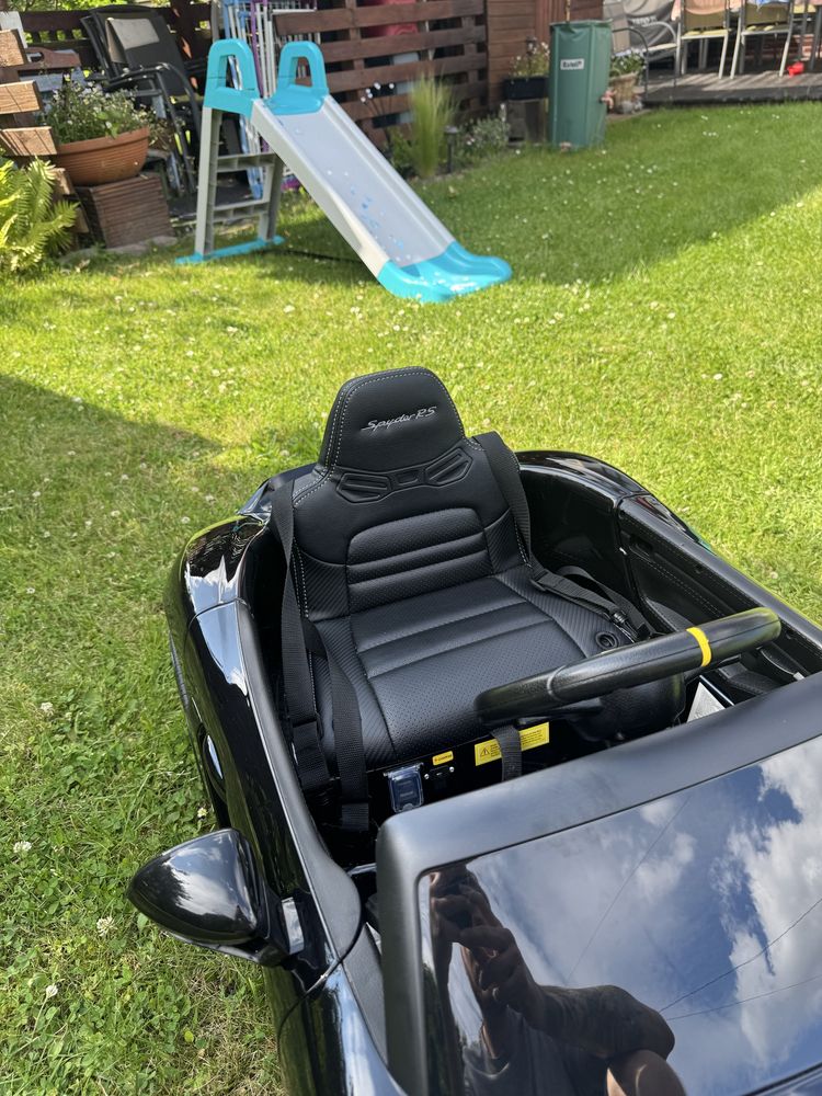 Porsche 718 Spyder RS samochód na akumulator pojazd dla dziecka