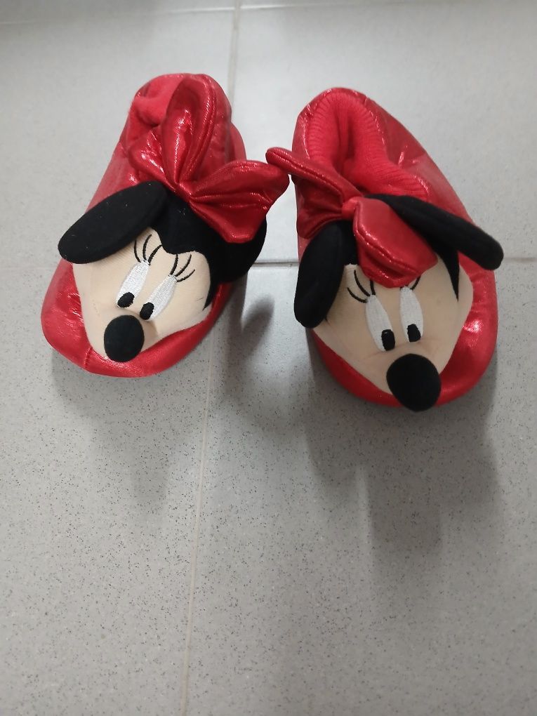 Pantufas da minnie