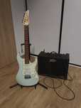 Ibanez Azes 40 plus combo Peavey Vypyr x1 gitara elektryczna piec