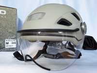 Kask rowerowy Ked B-Vis X-Lit Ash Matt M 52-58cm