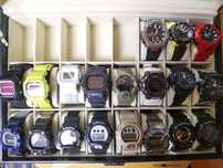 Coleção Casio g-shock 19 relógios como novos