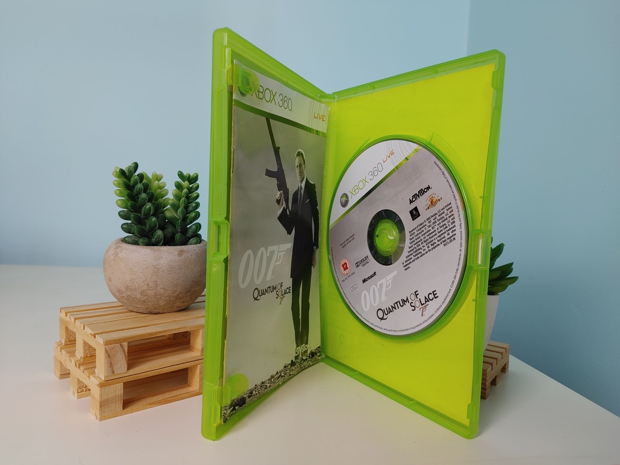 Gra na konsolę xbox 360 konsola Quantum of solace James Bond 007