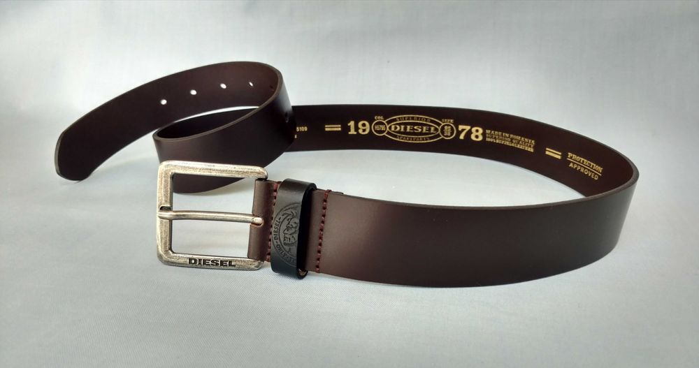 Мужской кожаный ремень Diesel