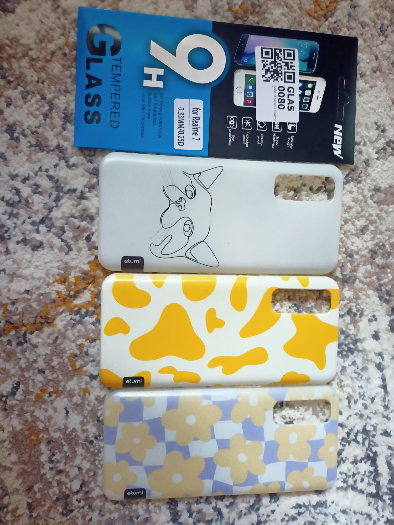 etui plecki realme 7+ szkło hartowane