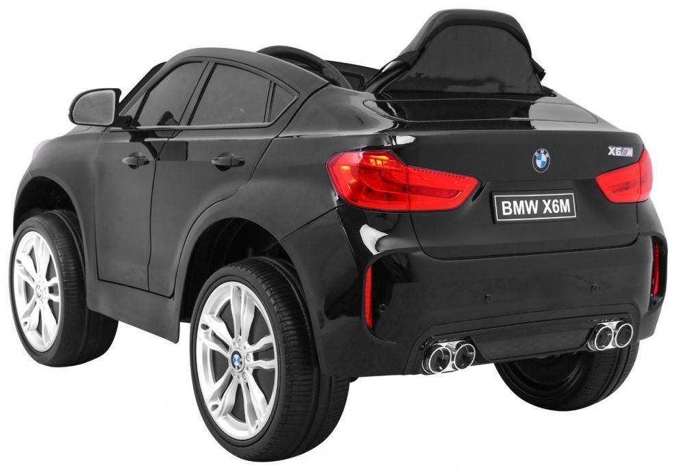 BMW X6M samochodzik elektryczny lakier czarny - EkstraZabawki.pl