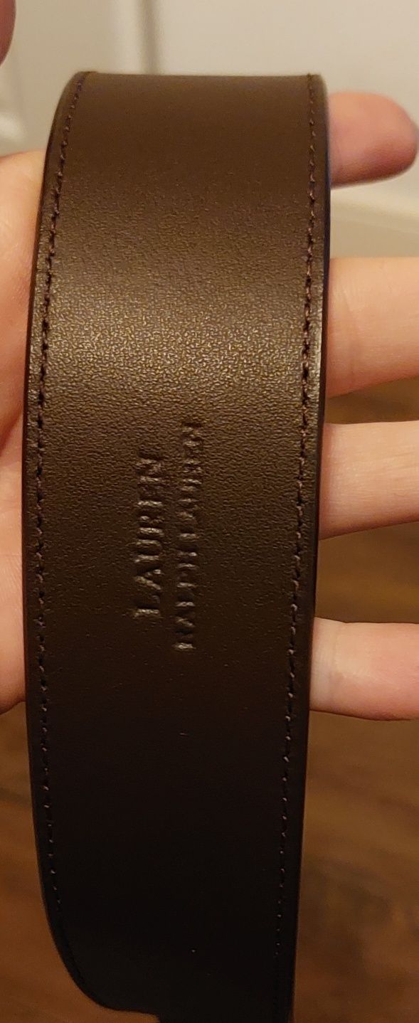 Pasek Ralph Lauren skóra XS