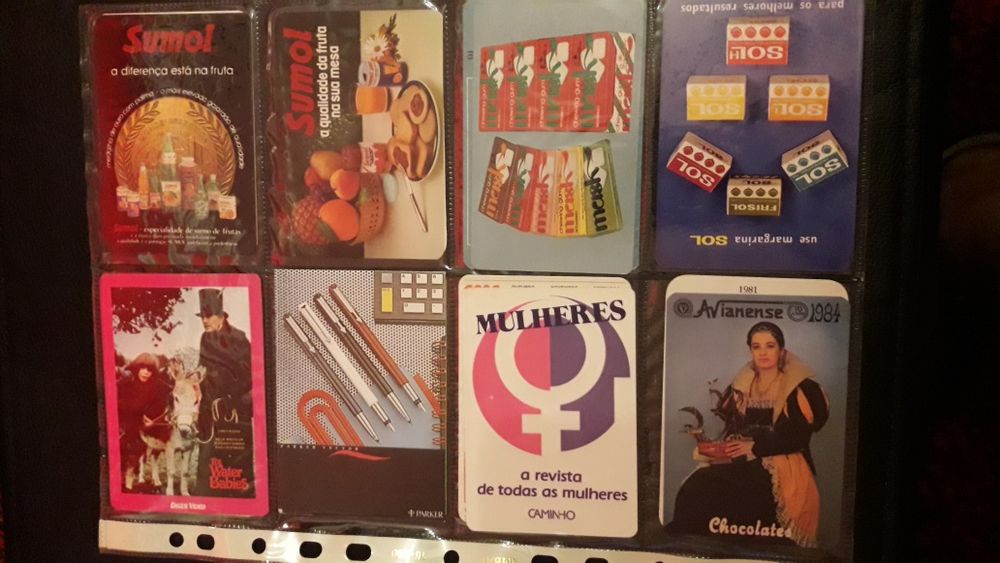 Coleção 157 calendários desde 1980