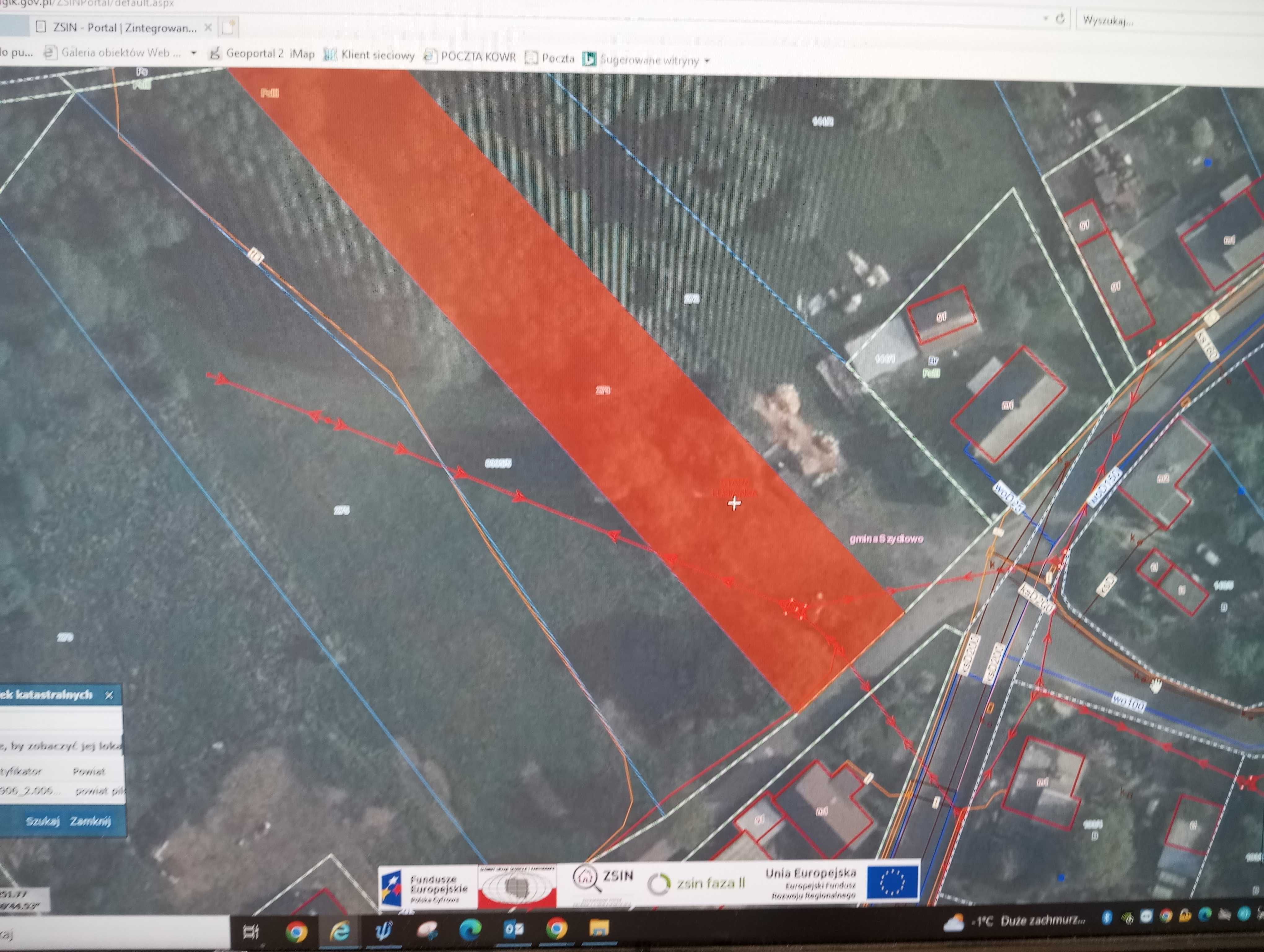 działka ok.10 km Piła warunki zabudowy  2100 m2 duża na dom sad staw