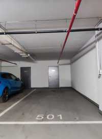 Duże miejsce parkingowe z komórką (31m2) Strzeżone, Garden Residence