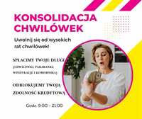 Konsolidacja Chwilówek, pożyczka, kredyt dla zadłużonych, oddłużanie