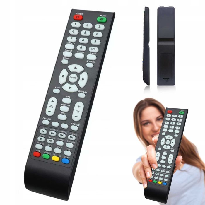 Zamiennik Uniwersalny PILOT XJ5091 do TV STARSZE MODELE wiele marek TV