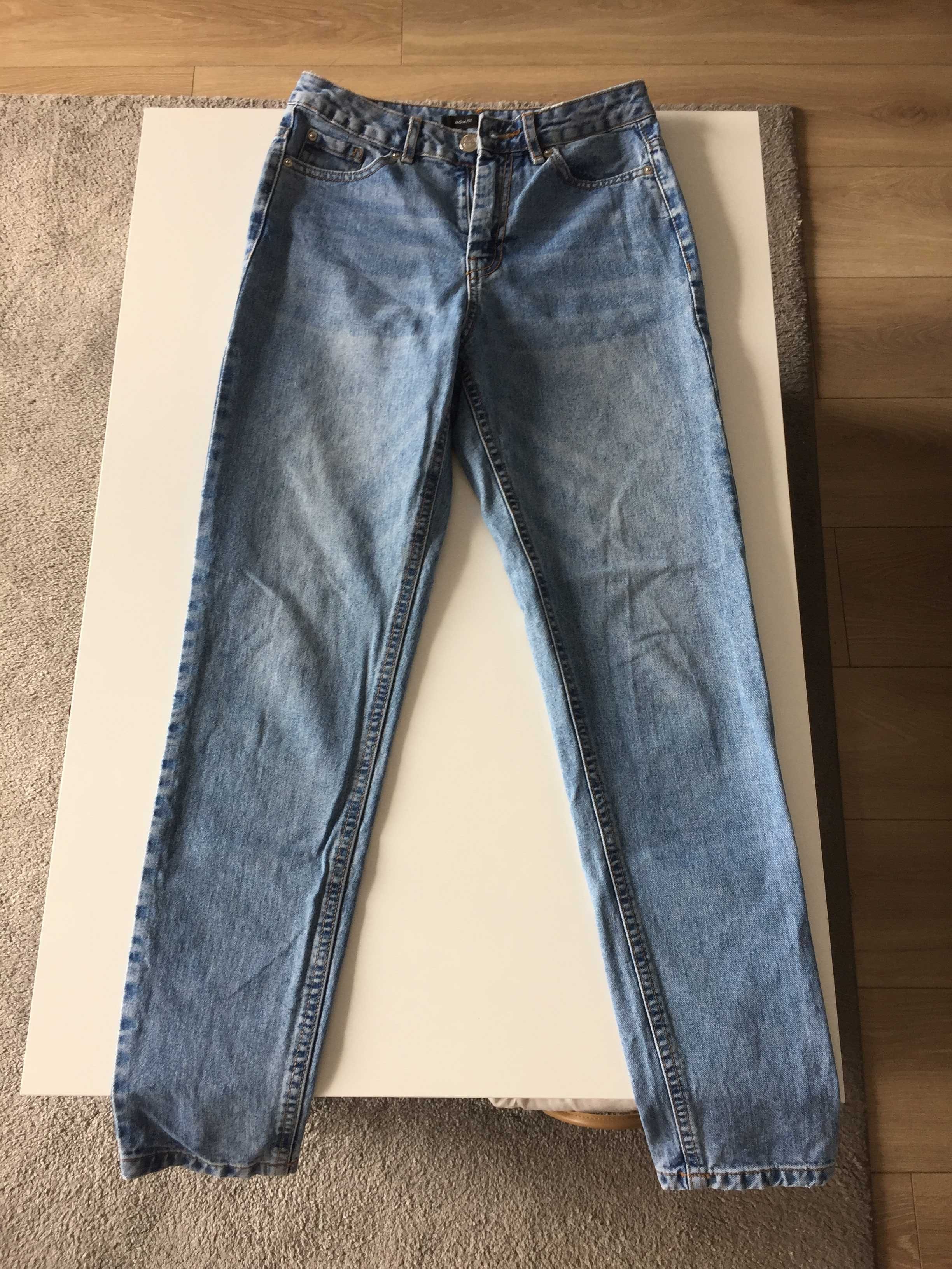 Spodnie jeansy damskie 'SINSAY' - rozm 34