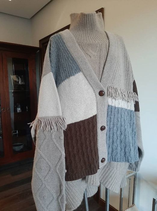 Max Mara Weekend Nowy wełniany sweter kardigan