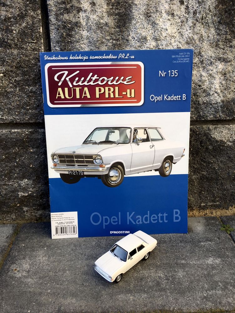 Czasopismo - Opel Kadett B-auta PRL,model,autka,kolekcja